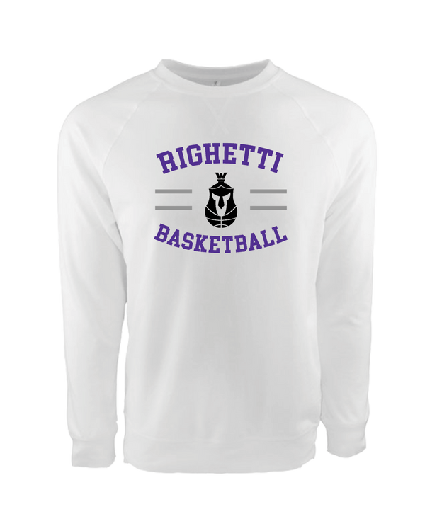 Righetti HS Basketball Curve - Crewneck Sweatshirt