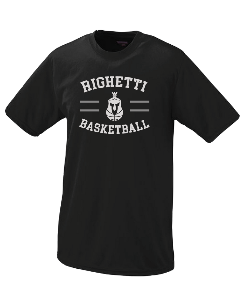 Righetti HS Basketball Curve - Performance T-Shirt