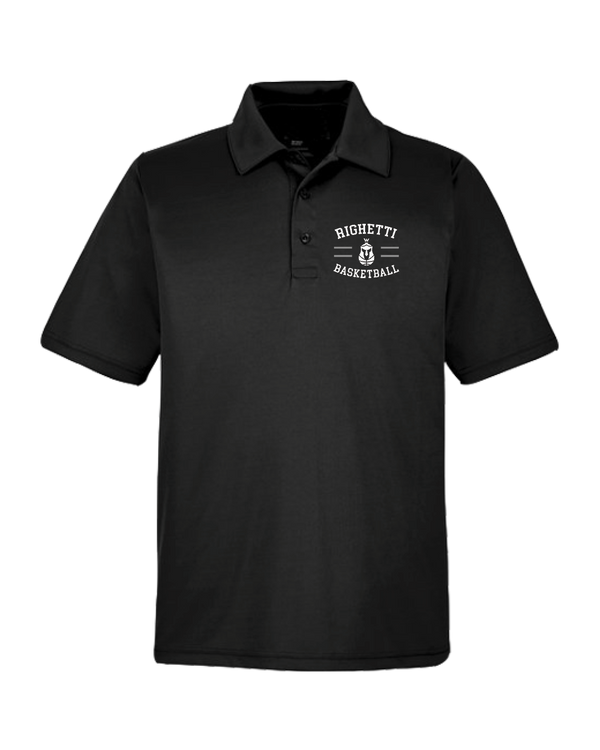 Righetti HS Basketball Curve - Men's Polo