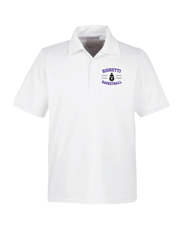 Righetti HS Basketball Curve - Men's Polo