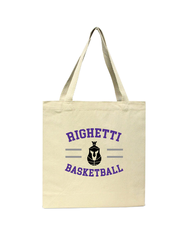 Righetti HS Basketball Curve - Tote Bag