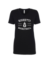 Righetti HS Basketball Curve - Women’s V-Neck