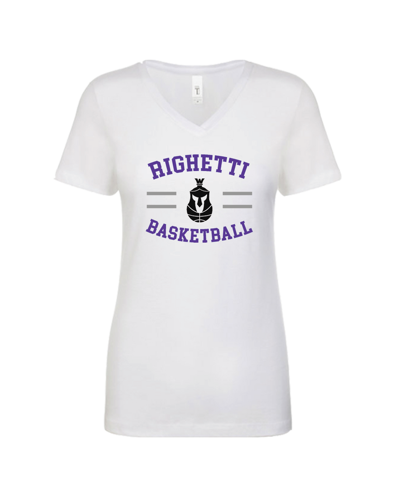 Righetti HS Basketball Curve - Women’s V-Neck