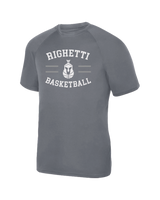 Righetti HS Basketball Curve - Youth Performance T-Shirt