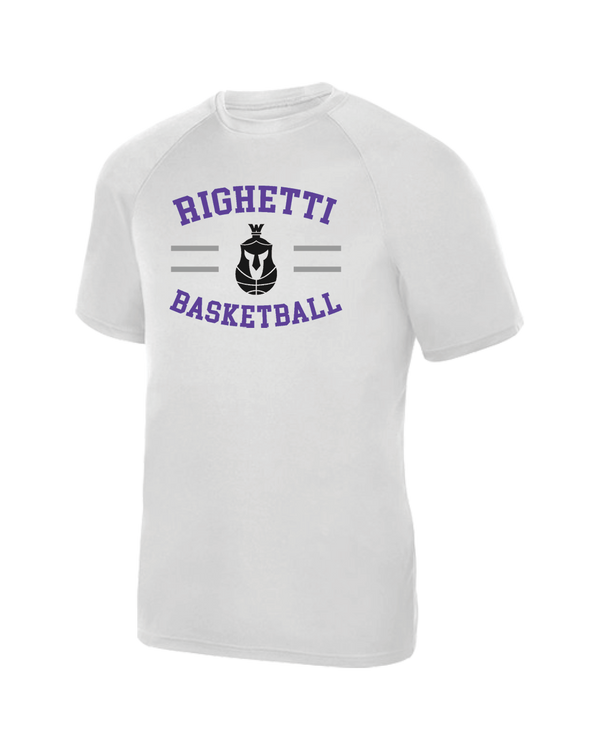 Righetti HS Basketball Curve - Youth Performance T-Shirt