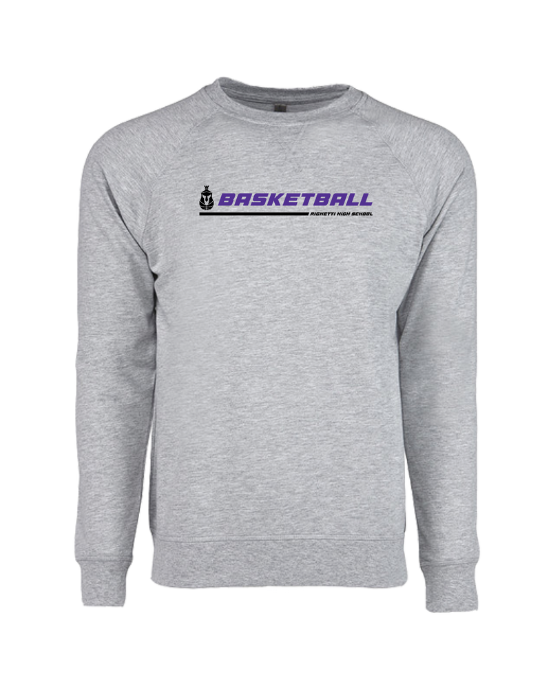 Righetti HS Basketball Lines  - Crewneck Sweatshirt