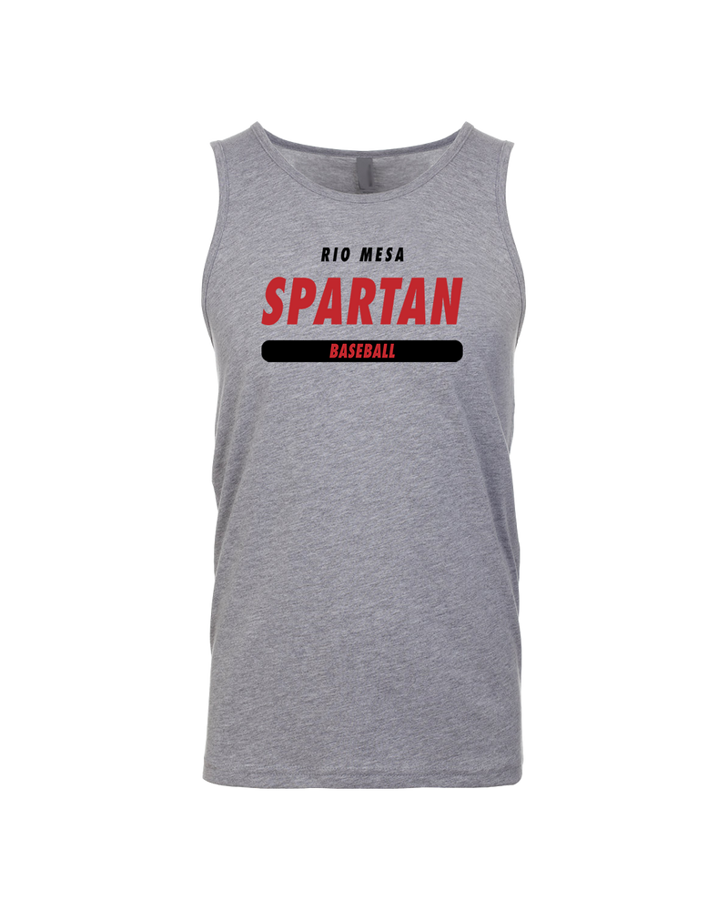 Rio Mesa HS Baseball Design 02a - Mens Tank Top