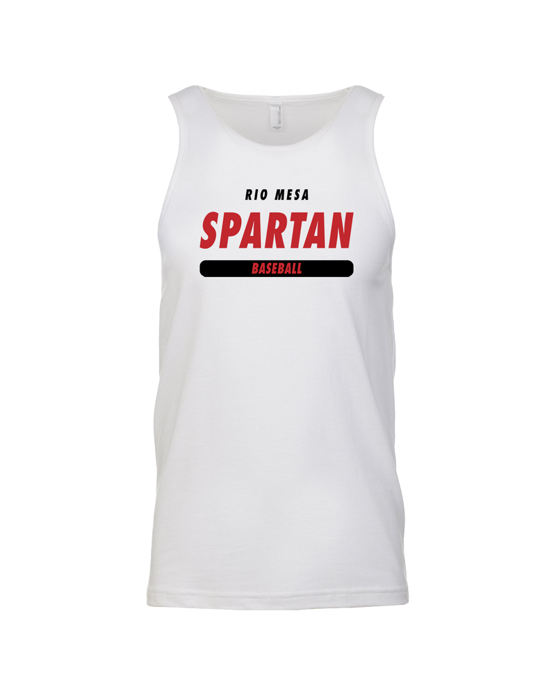 Rio Mesa HS Baseball Design 02a - Mens Tank Top