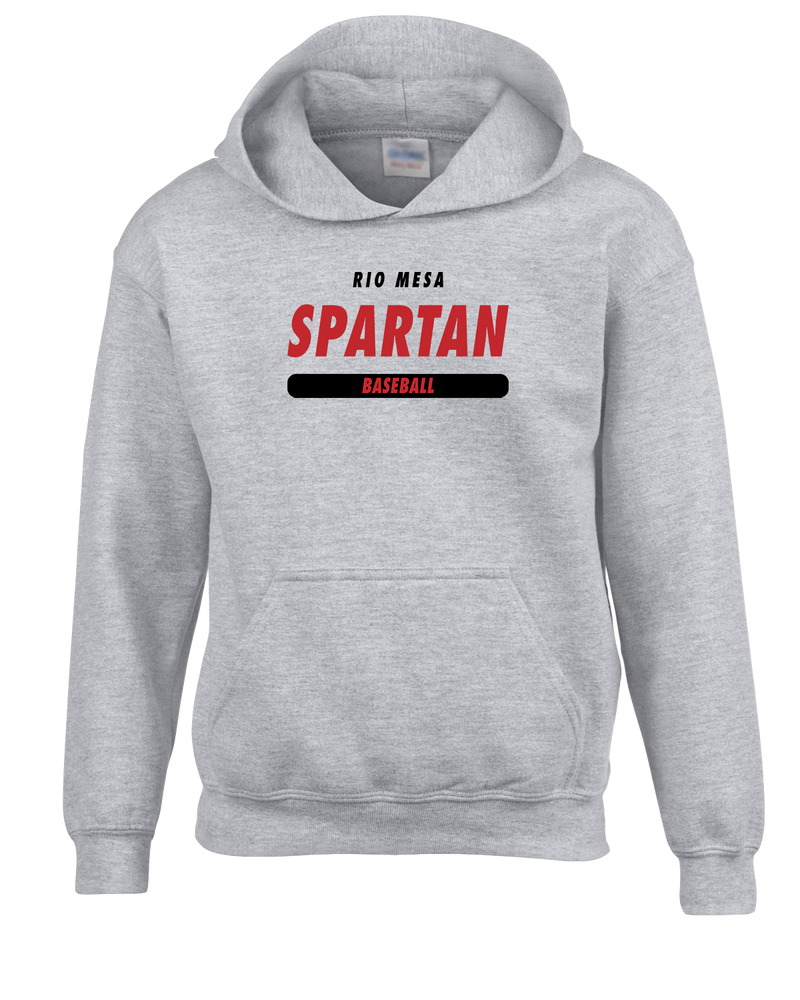 Rio Mesa HS Baseball Design 02a - Cotton Hoodie