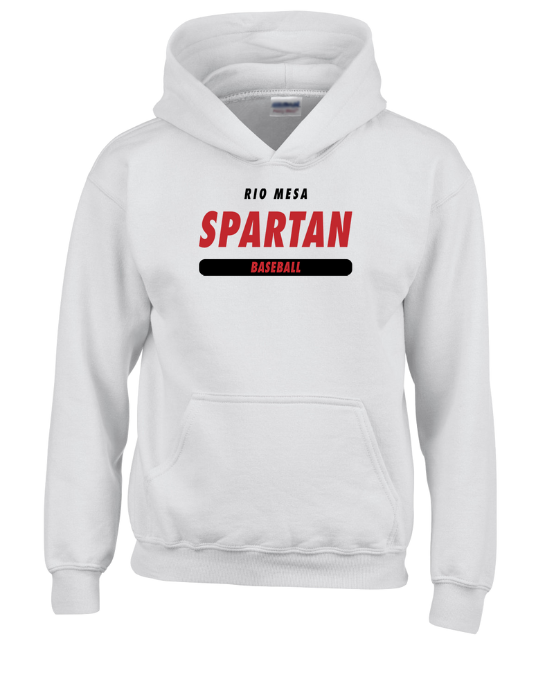 Rio Mesa HS Baseball Design 02a - Cotton Hoodie