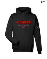 Rio Mesa HS Football Design - Nike Club Fleece Hoodie