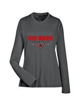Rio Mesa HS Football Design - Womens Performance Longsleeve