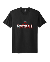 Rio Mesa HS Football Splatter - Mens Select Cotton T-Shirt