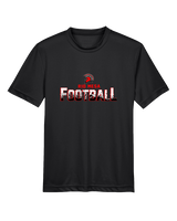 Rio Mesa HS Football Splatter - Youth Performance Shirt