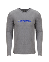 Riverton HS Track & Field Switch - Tri-Blend Long Sleeve