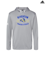 Riverton HS Track & Field Curve - Mens Adidas Hoodie