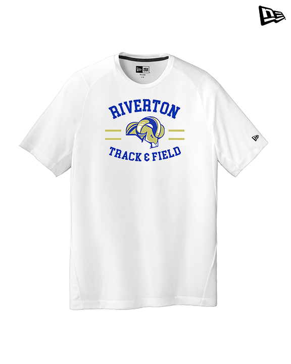 Riverton HS Track & Field Curve - New Era Performance Shirt