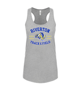 Riverton HS Track & Field Curve - Womens Tank Top