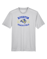 Riverton HS Track & Field Curve - Youth Performance Shirt