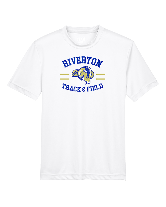Riverton HS Track & Field Curve - Youth Performance Shirt