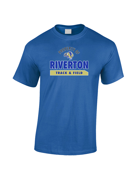 Riverton HS Track & Field Property - Cotton T-Shirt