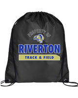 Riverton HS Track & Field Property - Drawstring Bag