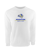 Riverton HS Track & Field Split - Crewneck Sweatshirt