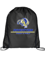 Riverton HS Track & Field Split - Drawstring Bag