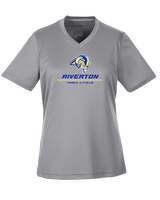 Riverton HS Track & Field Split - Womens Performance Shirt