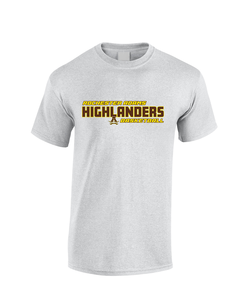 Rochester Adams HS Basketball Bold - Cotton T-Shirt