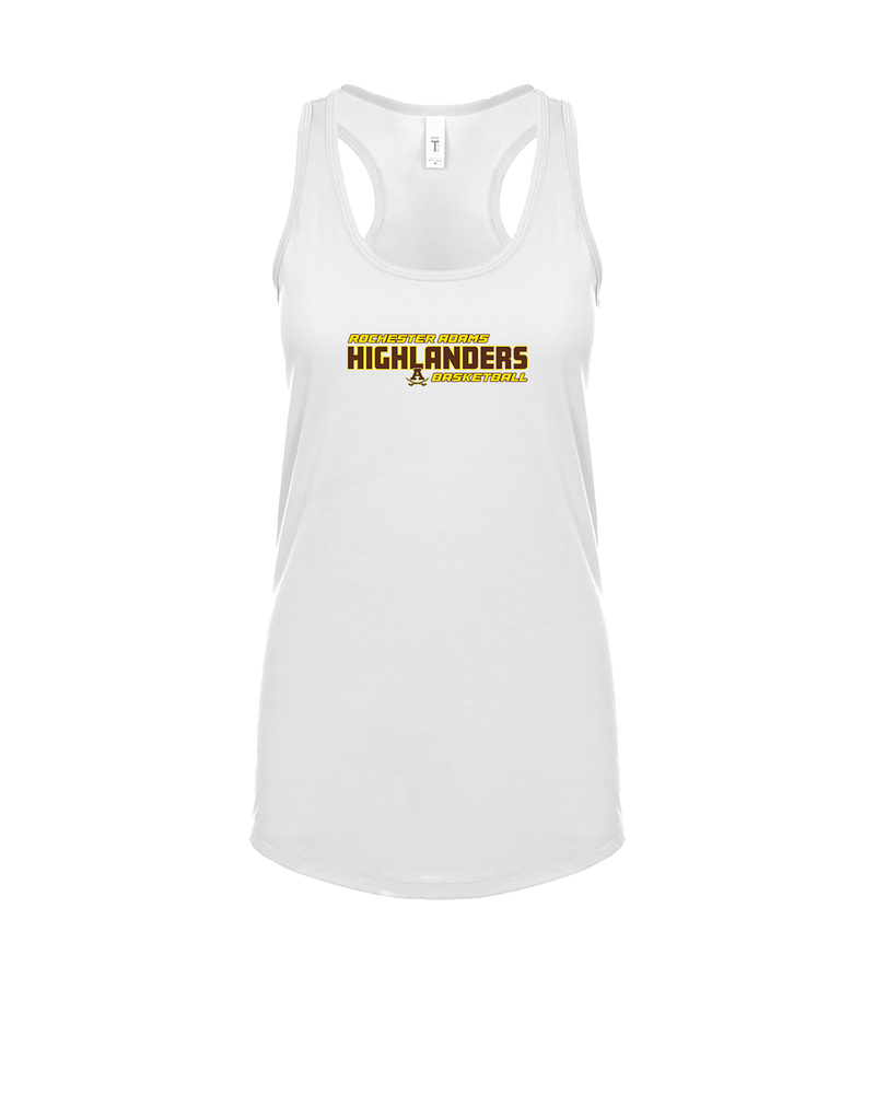 Rochester Adams HS Basketball Bold - Womens Tank Top
