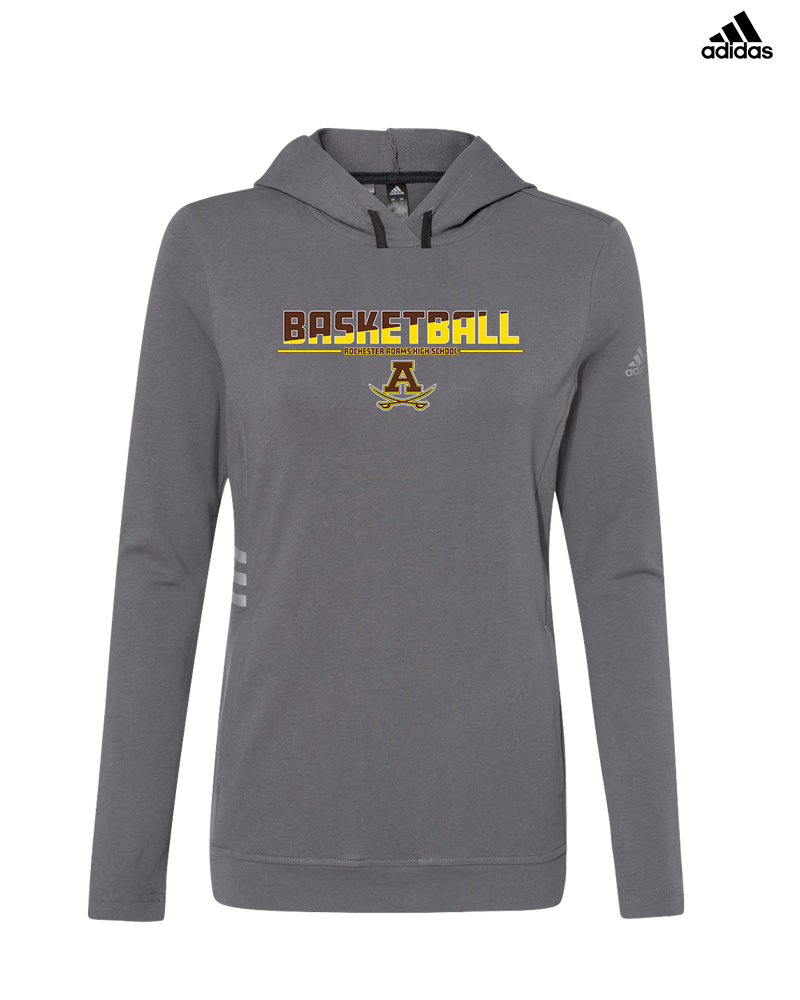 Rochester Adams HS Basketball Cut - Adidas Women's Lightweight Hooded Sweatshirt