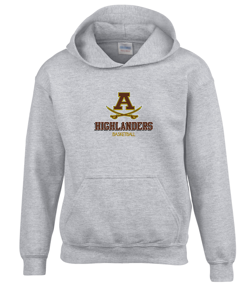 Rochester Adams HS Basketball Shadow - Youth Hoodie