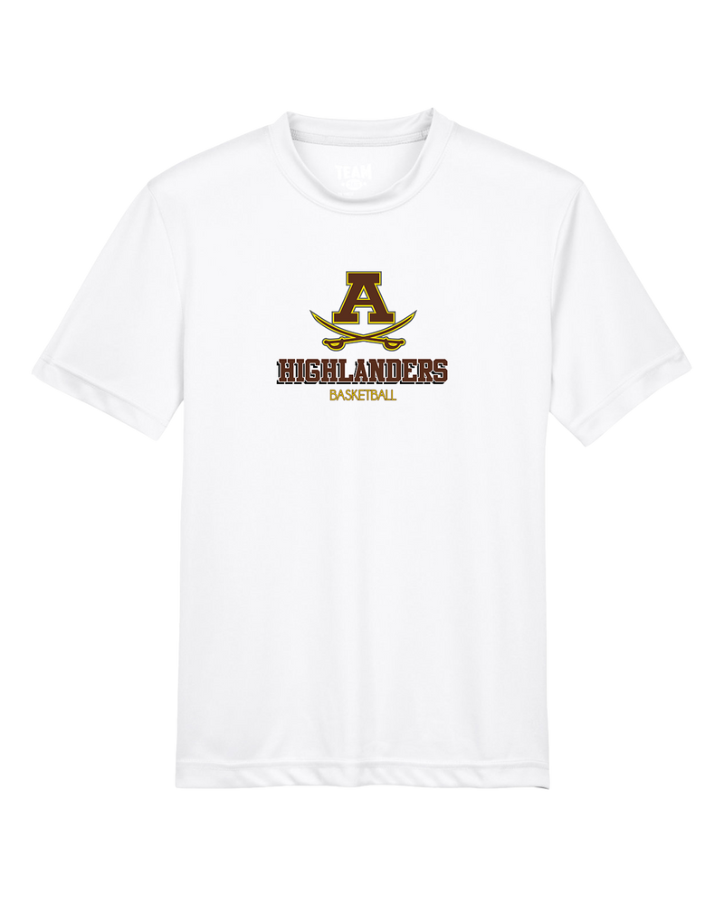 Rochester Adams HS Basketball Shadow - Youth Performance T-Shirt