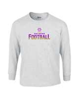 Ron Brown HS Football Splatter - Cotton Longsleeve