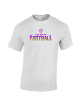 Ron Brown HS Football Splatter - Cotton T-Shirt