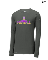 Ron Brown HS Football Splatter - Mens Nike Longsleeve