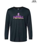 Ron Brown HS Football Splatter - Mens Oakley Longsleeve