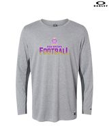 Ron Brown HS Football Splatter - Mens Oakley Longsleeve