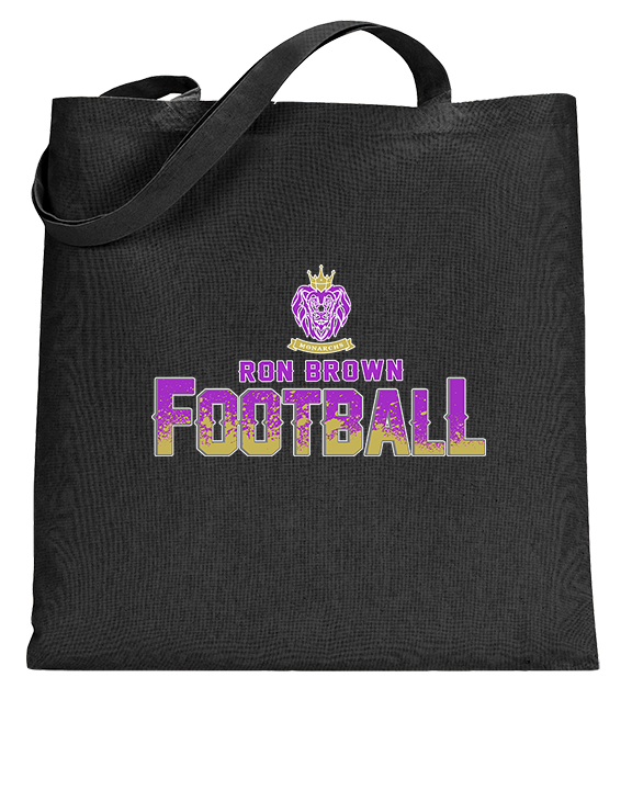 Ron Brown HS Football Splatter - Tote