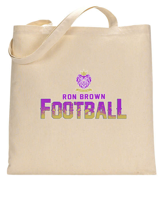 Ron Brown HS Football Splatter - Tote