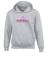 Ron Brown HS Football Splatter - Youth Hoodie