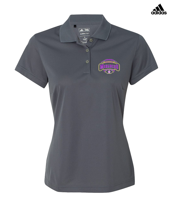 Ron Brown HS Football Toss - Adidas Womens Polo