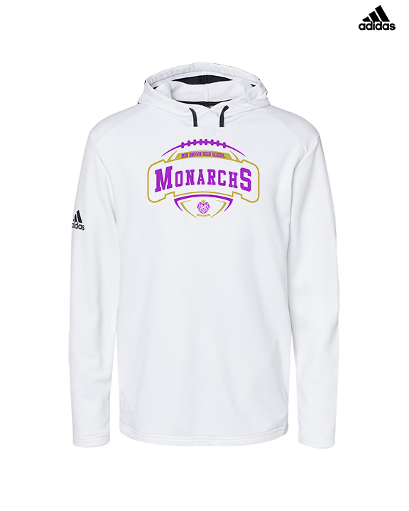 Ron Brown HS Football Toss - Mens Adidas Hoodie