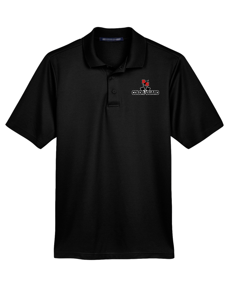 Rose Hill HS Color Guard Logo - Mens Blast Polo