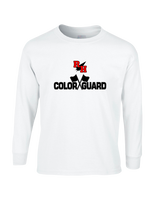 Rose Hill HS Color Guard Logo - Mens Basic Cotton Long Sleeve