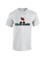 Rose Hill HS Color Guard Logo - Cotton T-Shirt