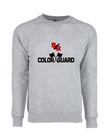 Rose Hill HS Color Guard Logo - Crewneck Sweatshirt