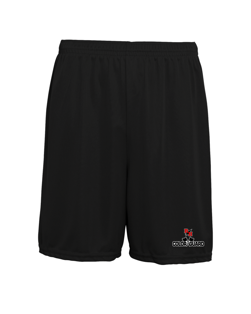 Rose Hill HS Color Guard Logo - 7 inch Training Shorts