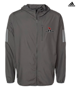 Rose Hill HS Color Guard Logo - Adidas Men's Windbreaker